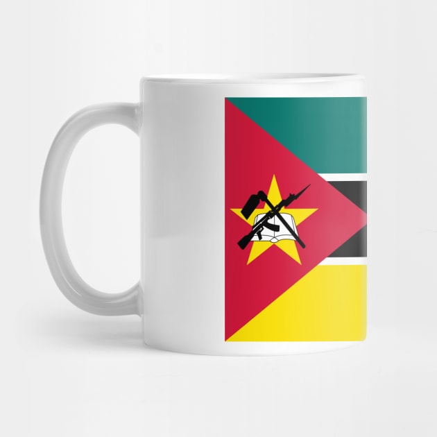 Flag of Mozambique by COUNTRY FLAGS